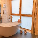 Netten Naturerlebnis Holz-chalets 샬레 *