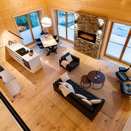 シャレー Netten Naturerlebnis Holz-chalets *