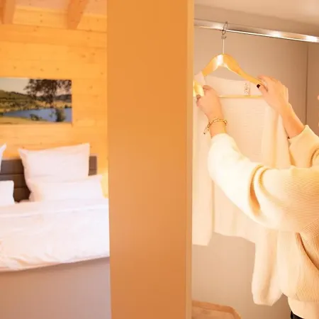 Netten Naturerlebnis Holz-chalets ダウン