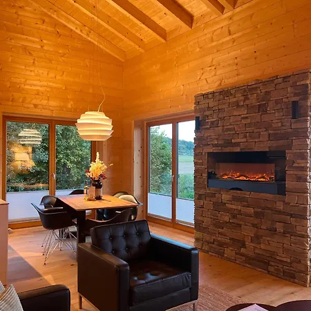 Netten Naturerlebnis Holz-chalets ダウン