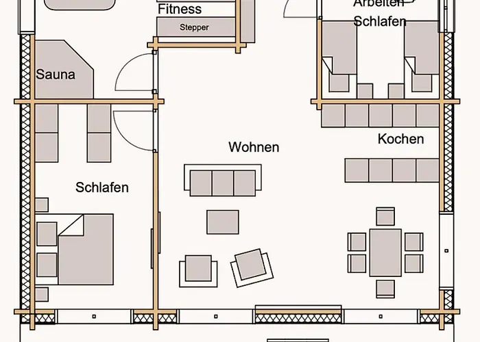 Netten Naturerlebnis Holz-chalets Chalet