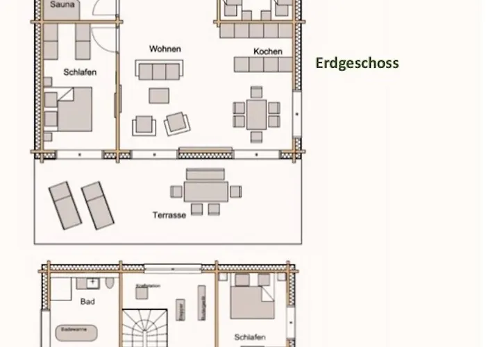 Netten Naturerlebnis Holz-chalets